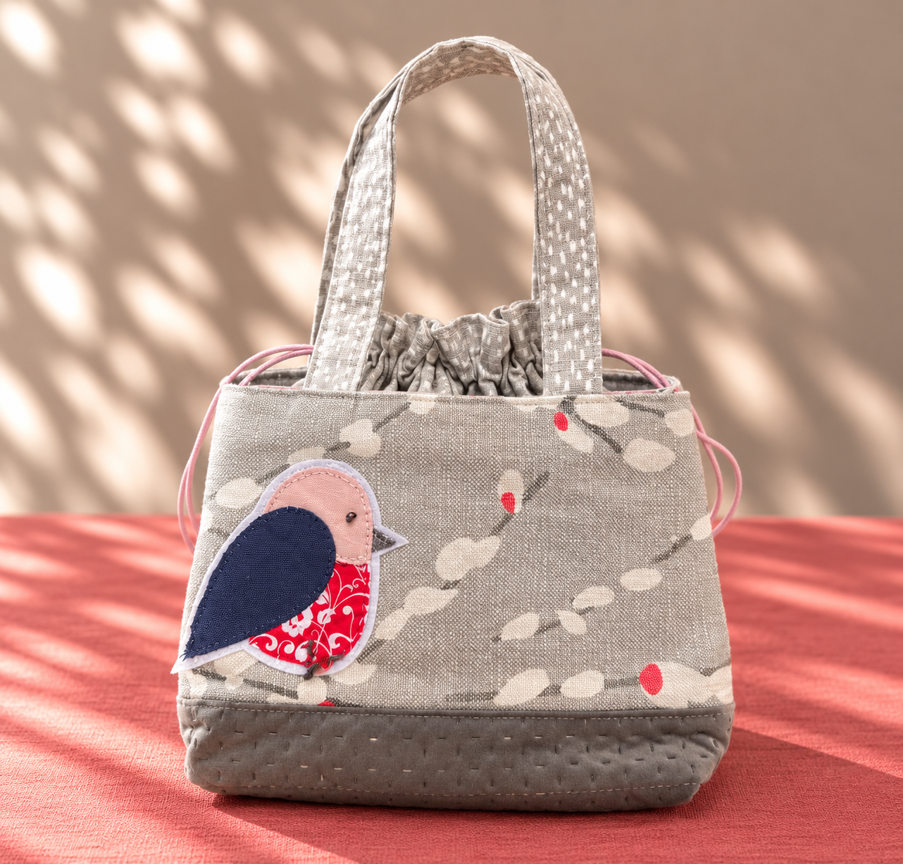 Handmade Floral Bird Appliqué Tote.png