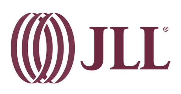 JLL logo with a stylized globe and the company name 'JLL'