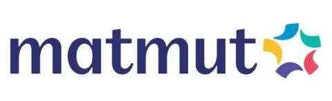 Logo de Matmut avec le nom et un symbole coloré à quatre branches.