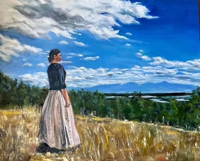 A Quiet Horizon, 16”x20”, Oil