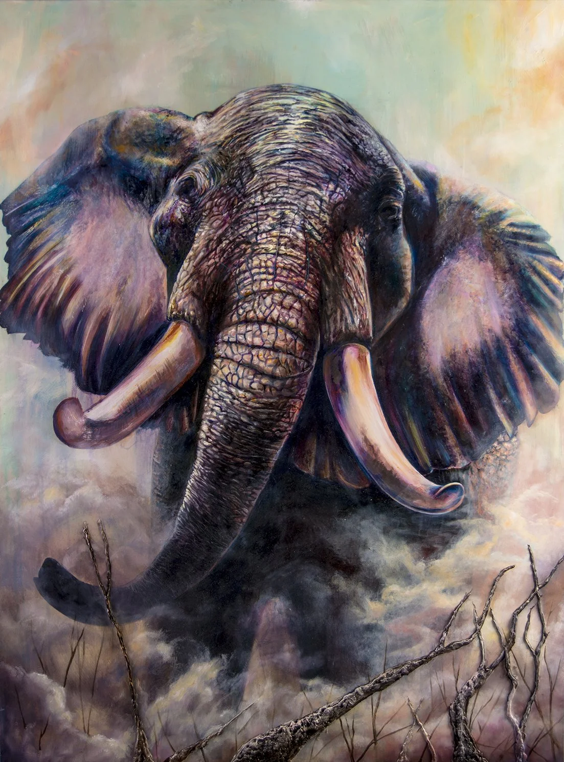 Titan, Oil on Canvas, 36x48", Original Sold, Prints Available