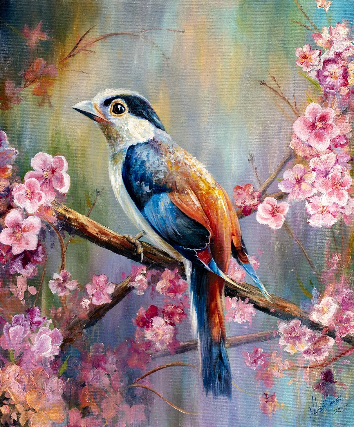 First Bloom, Oil on Canvas, 18x24"