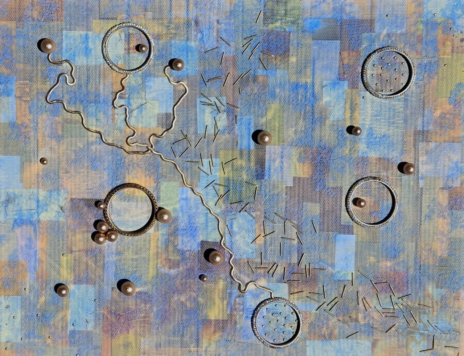 Watershed 6 - Mixed Media - 20" x 24" 