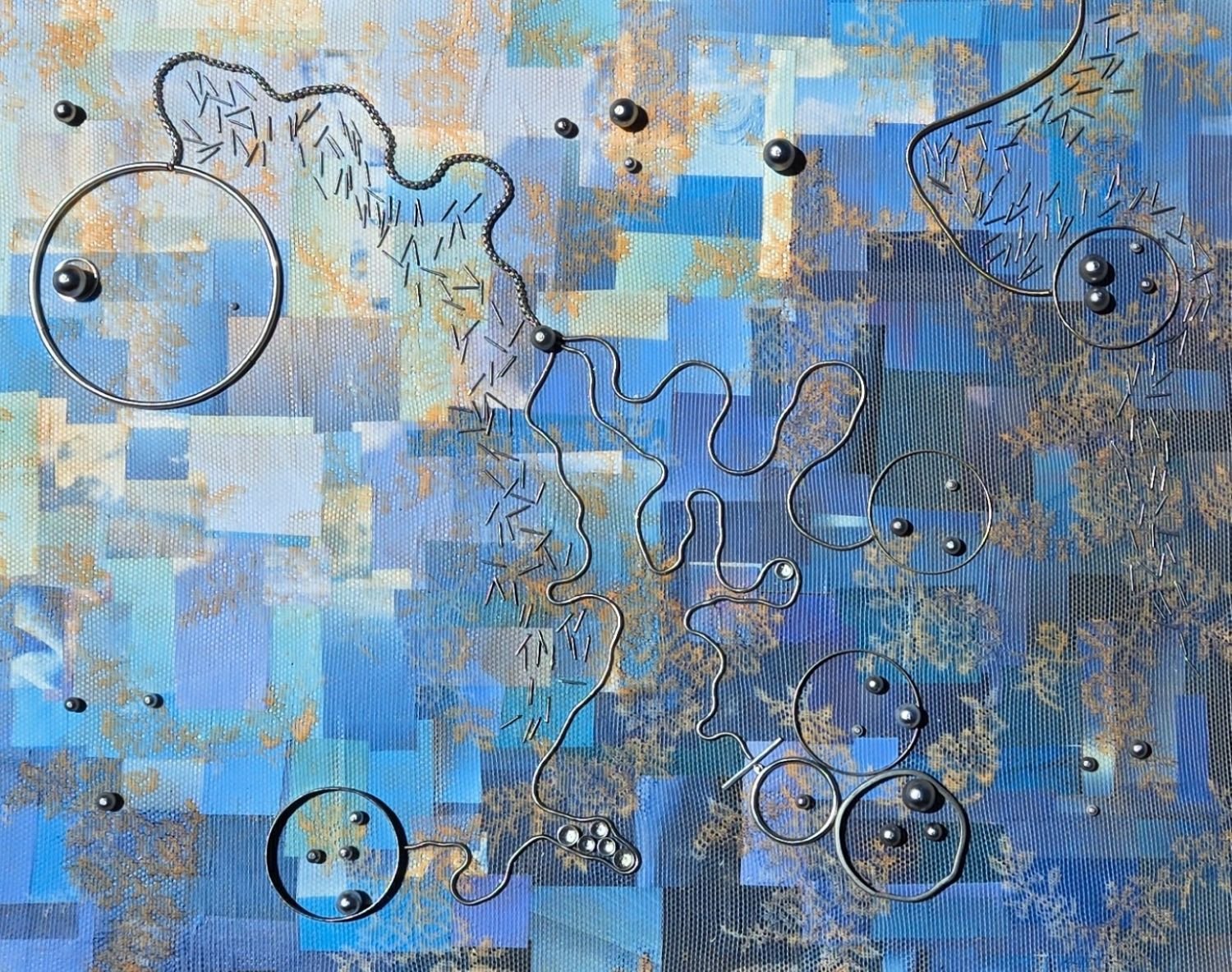 Watershed 5 - Mixed Media - 20" x 24" 