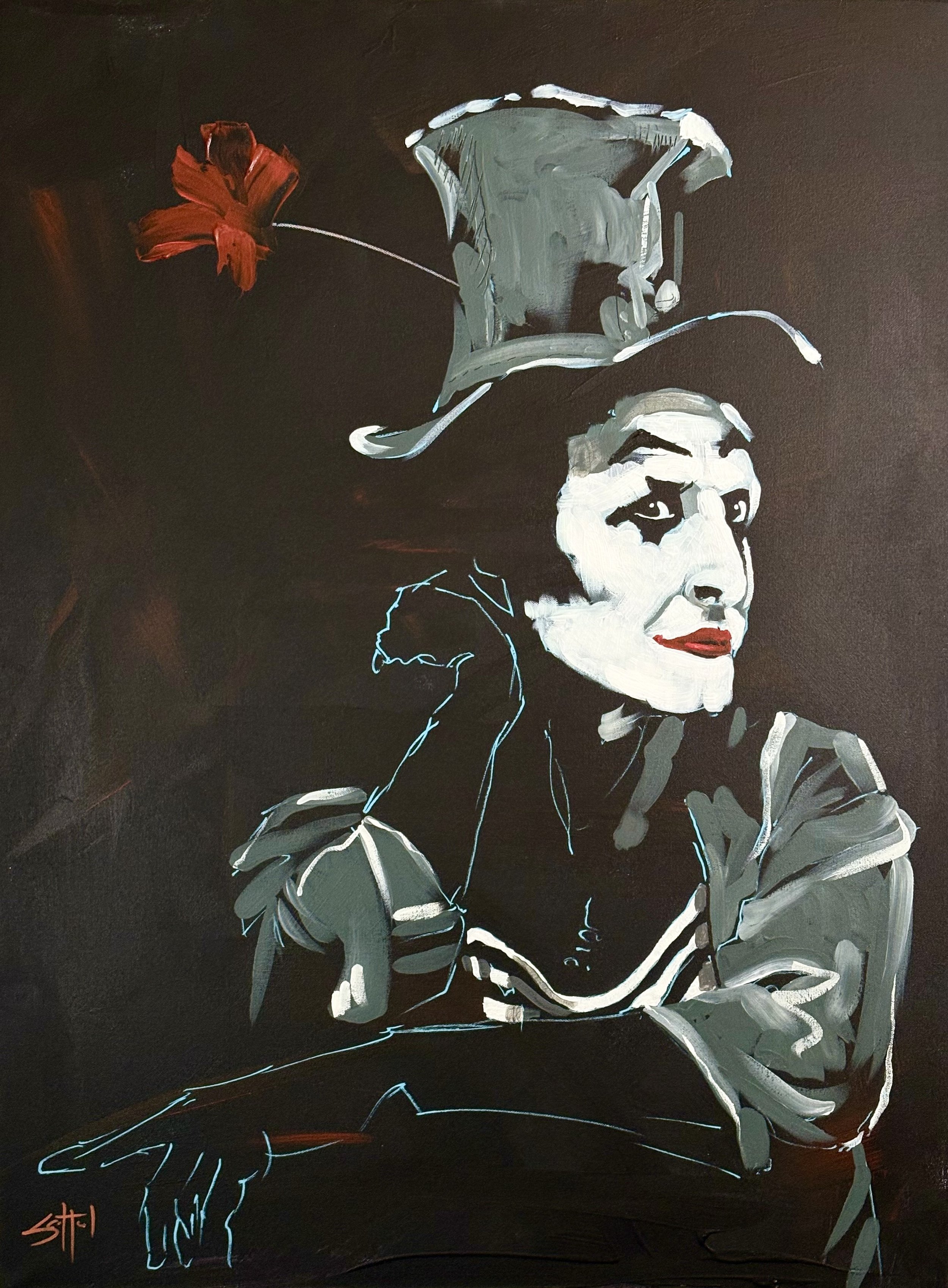 Bip - Giclee Canvas Wrap - 30 x 40"