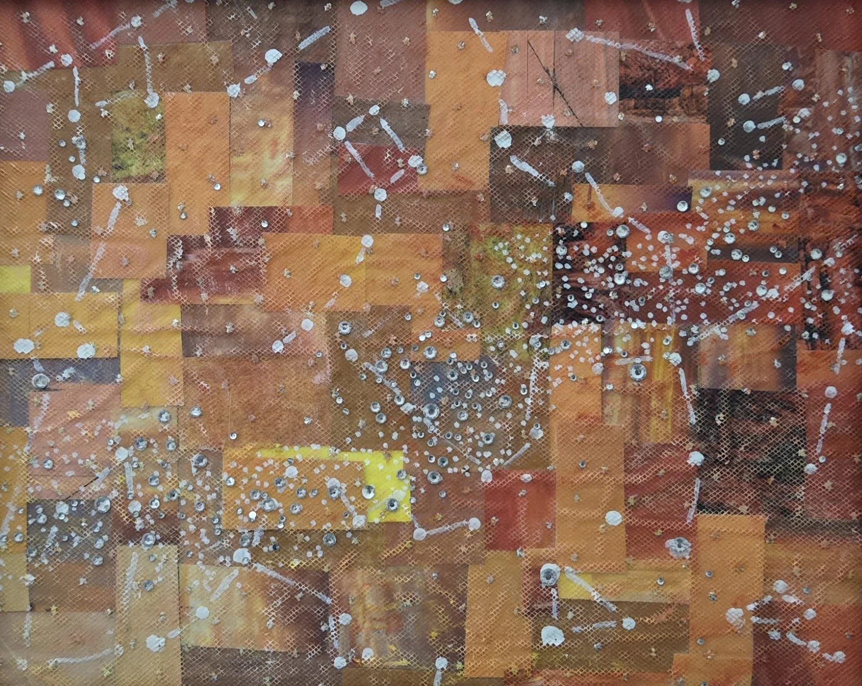 Milky Way 7 - Mixed Media  - 8" x 10"