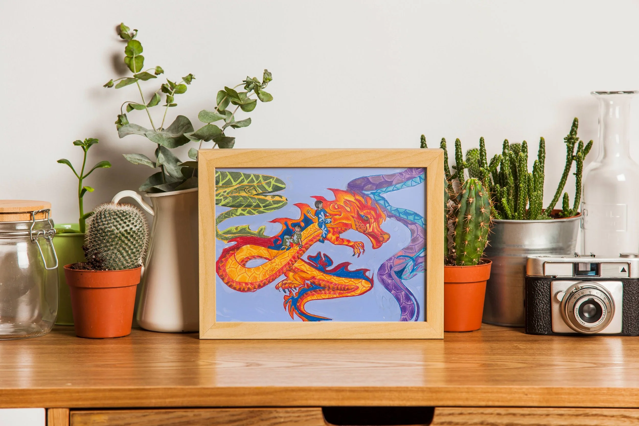 Dragon Flight Print