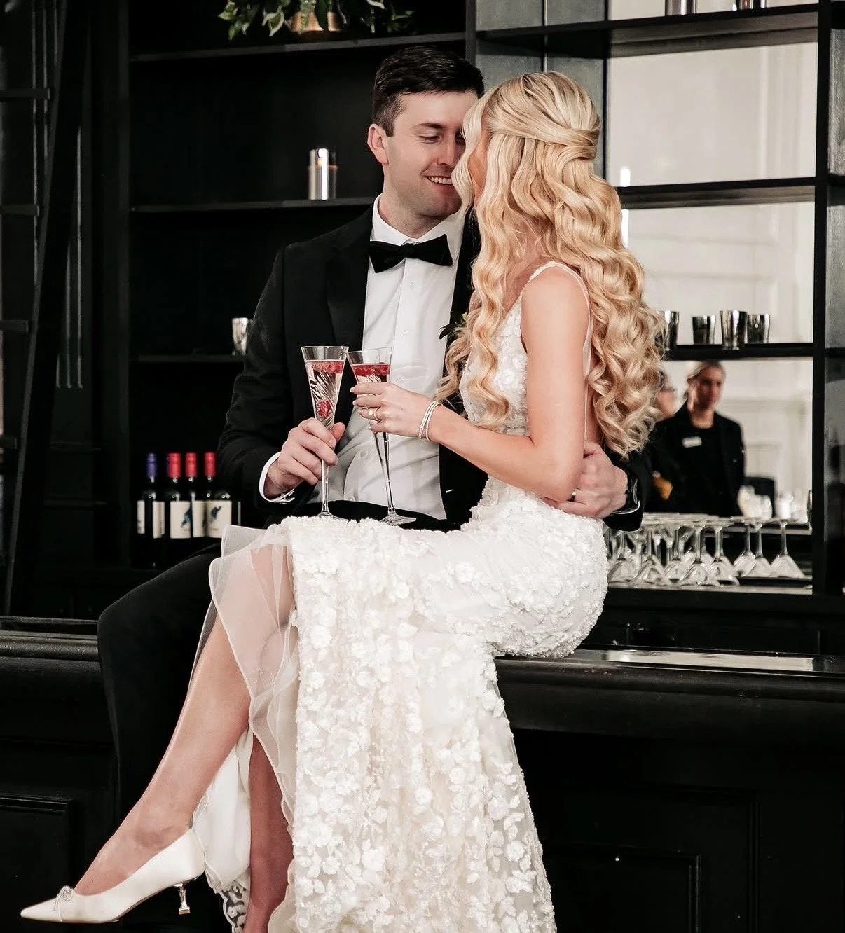 Amanda Nerney, Solie & Sable Artistry, luxury bridal hairstylist Philadelphia PA, timeless romantic bridal hair, Hollywood glam waves, New Jersey wedding hairstylist