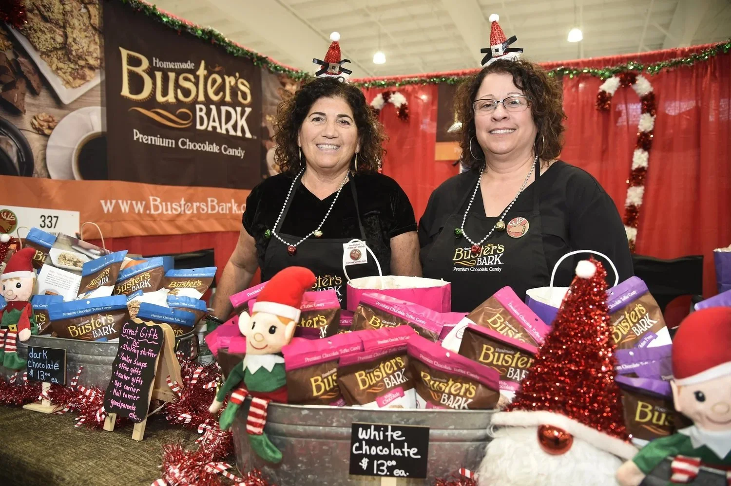Artisan chocolate booth