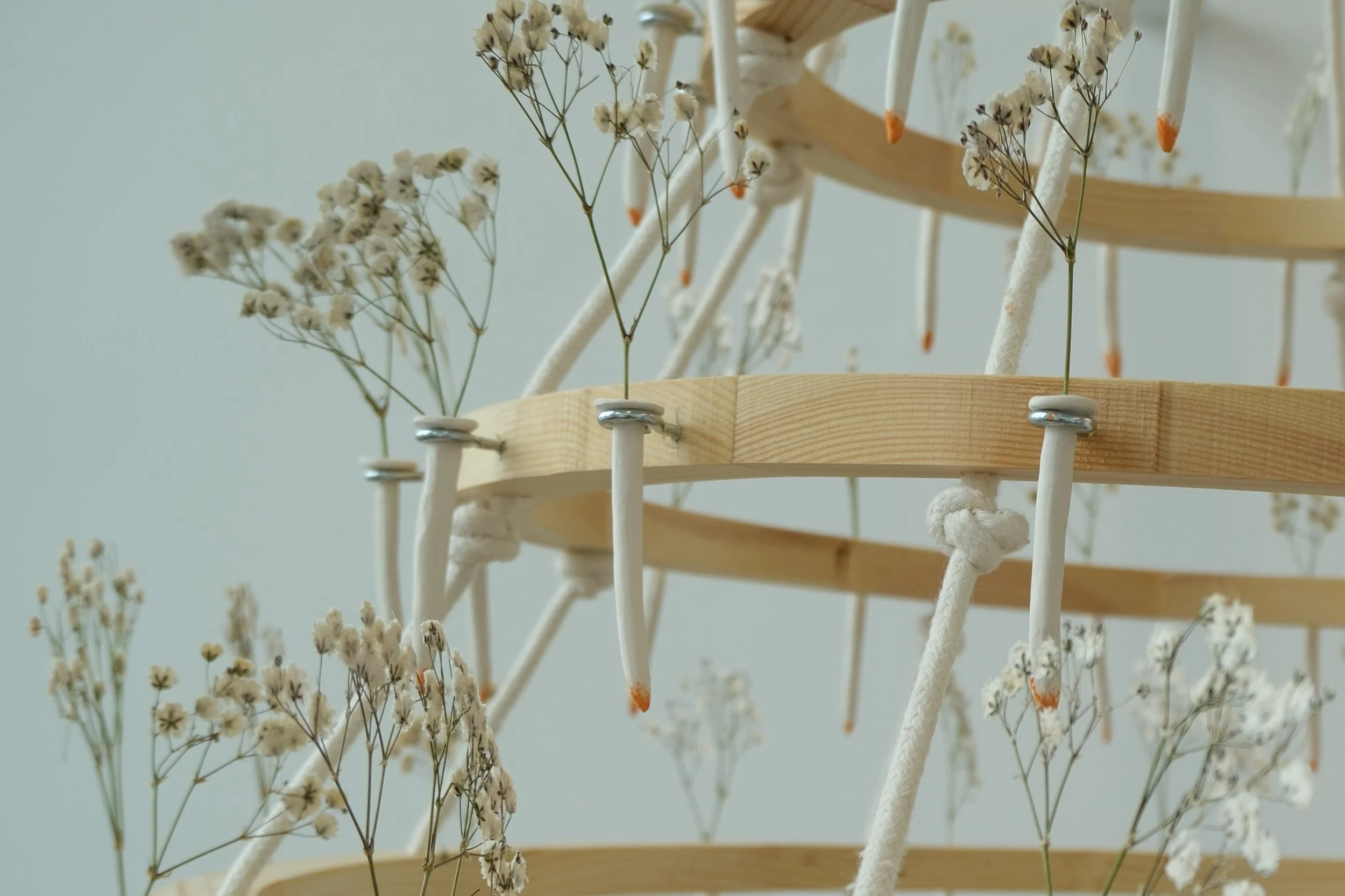 Close Up Image of Sculpture titled Cacophony.