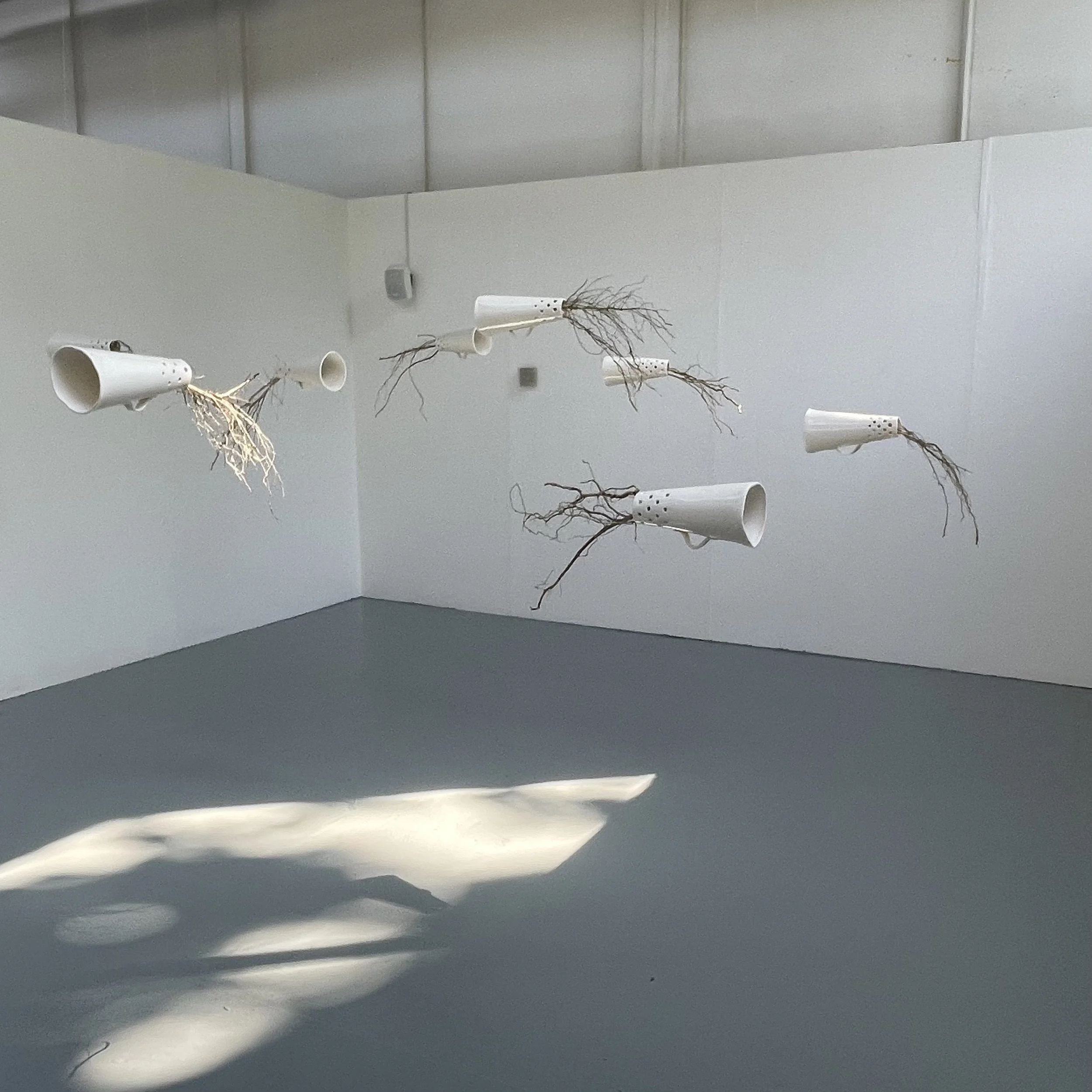 Image of a sound installation titled The Unspoken, Seen
