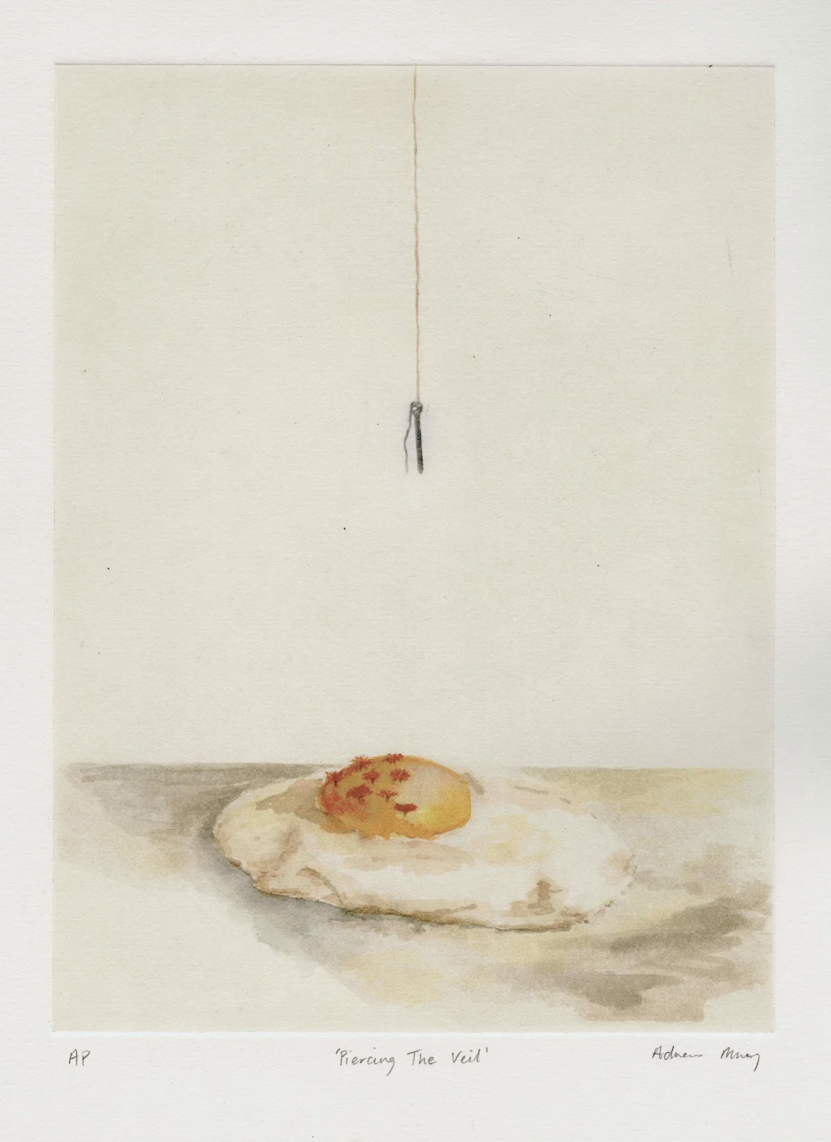 Image of a print titled Piercing The Veil