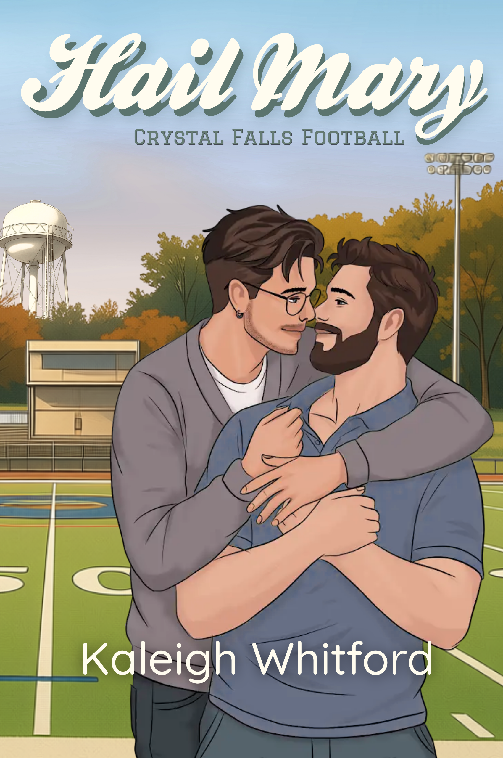 Crystal Falls Football Duo