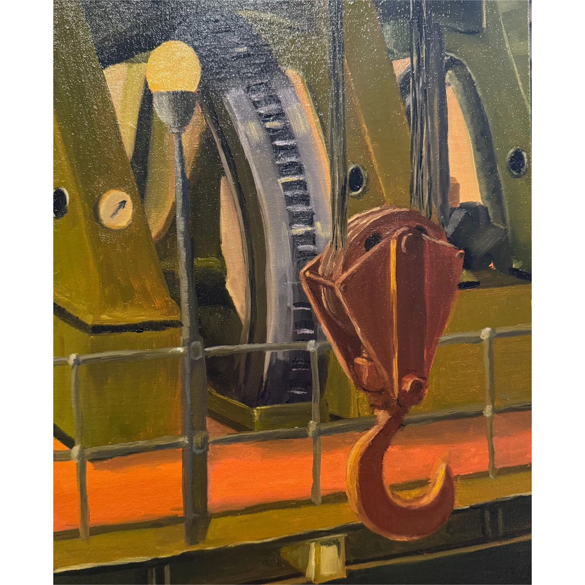 "Sky Hook" - My Grandad used to talk about sky hooks a lot. He went through the apprenticeship system on his journey to being a master carpenter. Part of the right of passage for the young apprentices was being sent to the stores to fetch a sky hook,