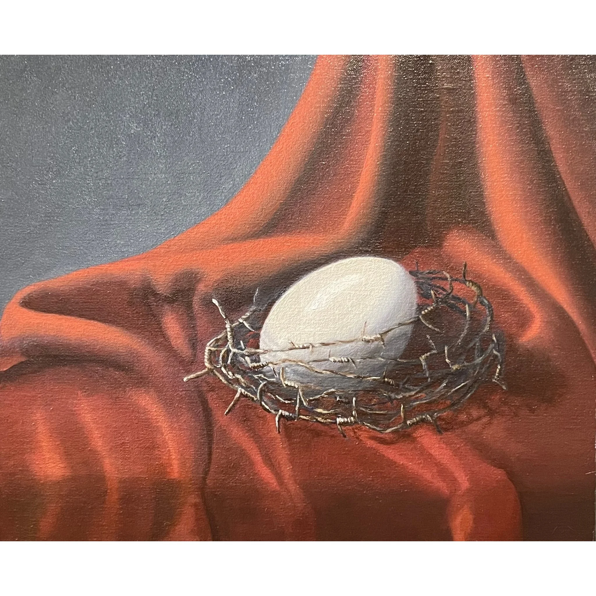 "The Last Dodo" - A response to the plight of the Northern White Rhino. Now functionally extinct with two females and a test tube of sperm remaining. The case of the Dodo has stuck with me since childhood, apparently someone noticed that none had bee
