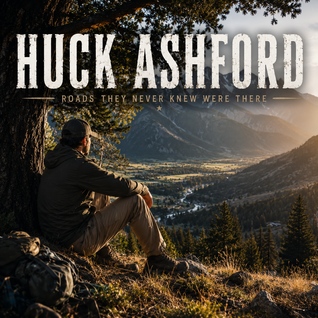 Roads They Never Knew Were There by Huck Ashford album cover