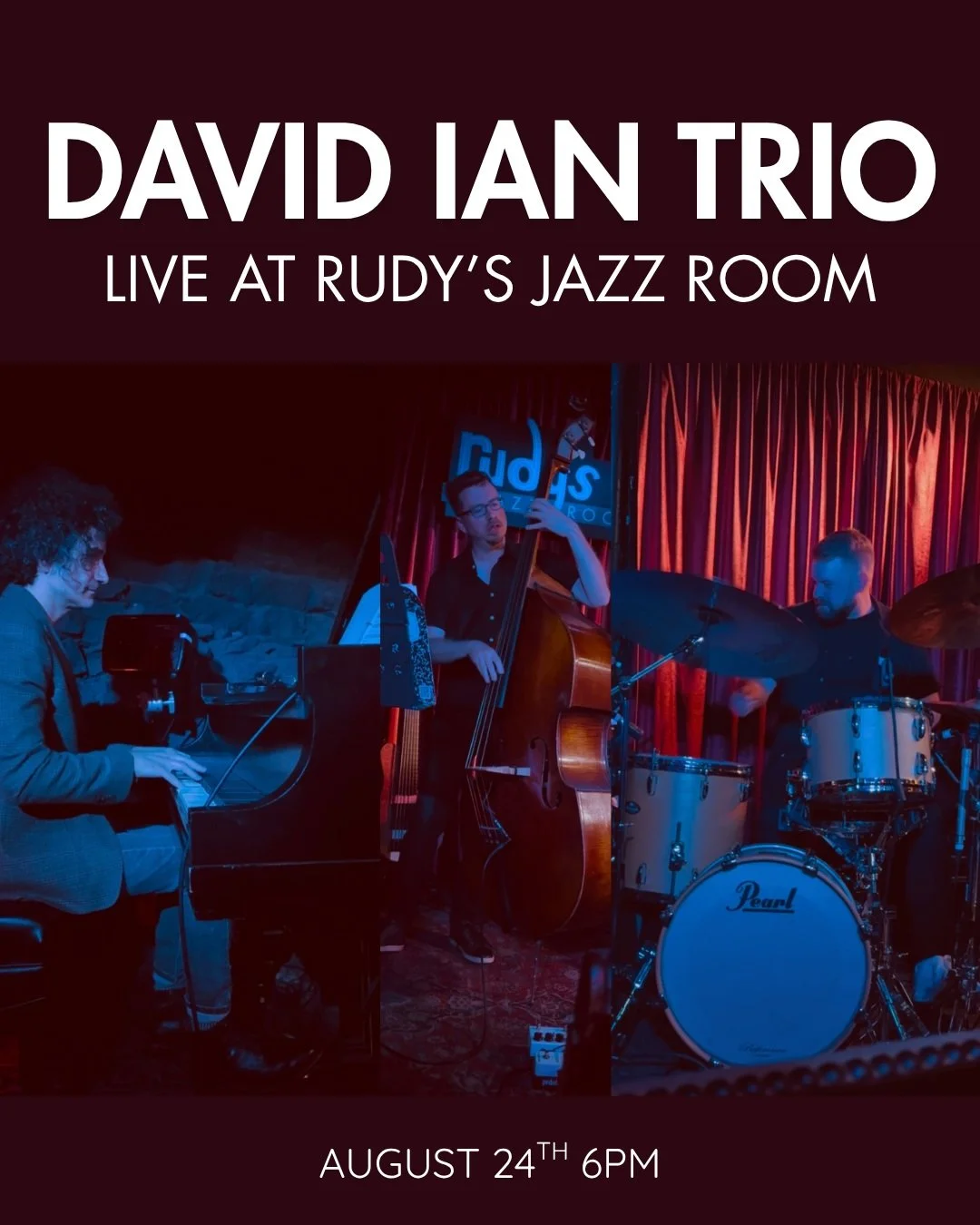 Come hang with us at @rudysjazzroom We'll be improvising--anything can happen!