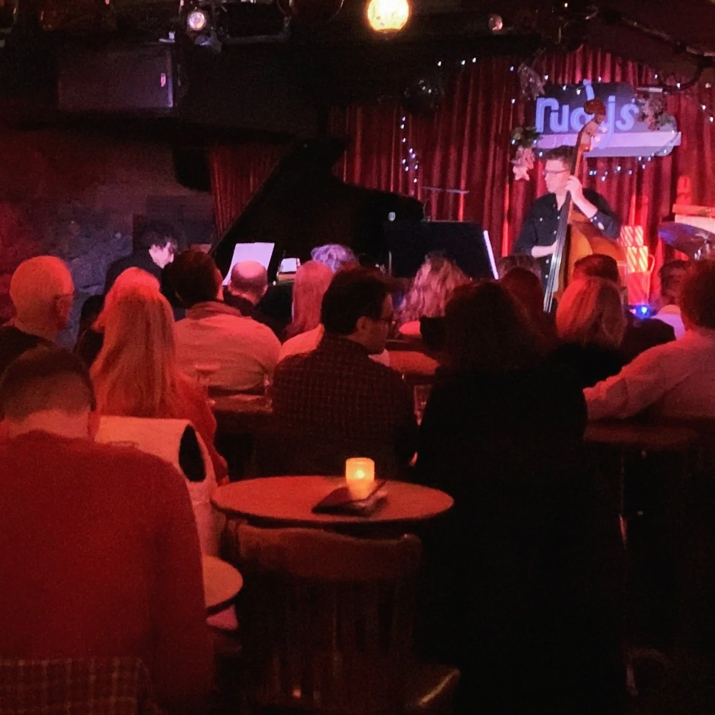 The David Ian Trio live @Rudysjazzroom. Playing with some of my favorite musicians at Rudy's next Monday night (April 27th) at 6pm! Not planning any Christmas tunes this time but I could be swayed... tickets available through Rudysjazzroom.com @blake