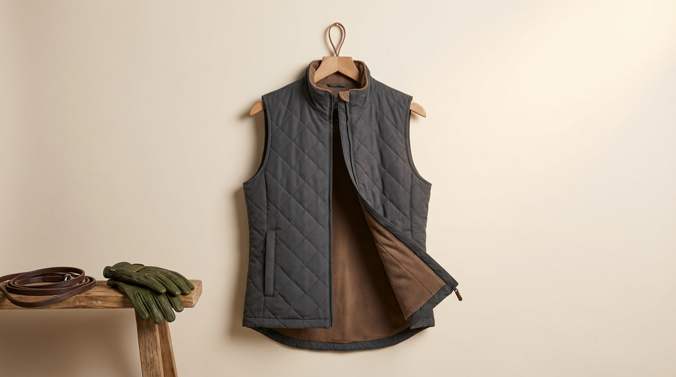 Quilted Riding Vest