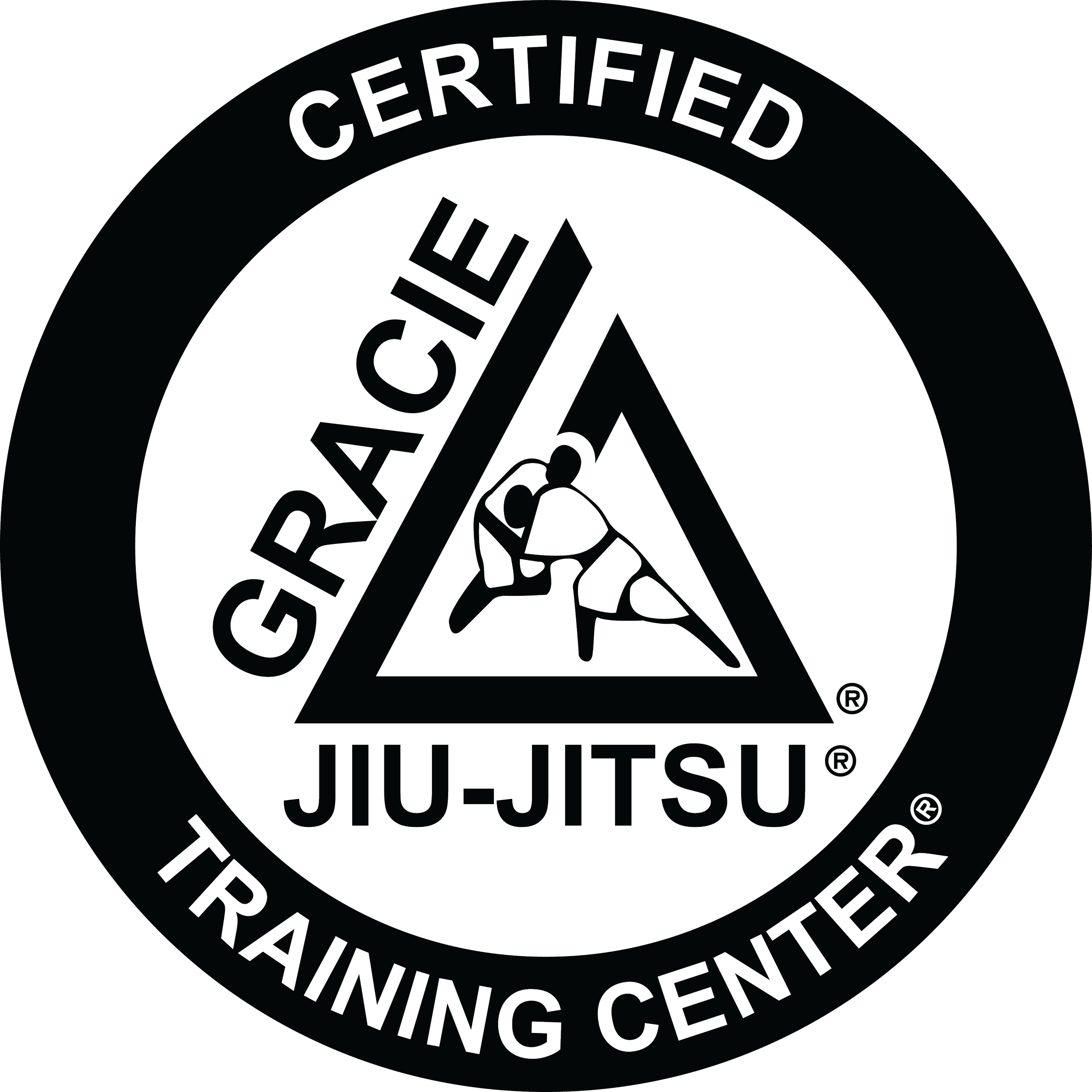 Certified Gracie Jiu-Jitsu Training Center seal