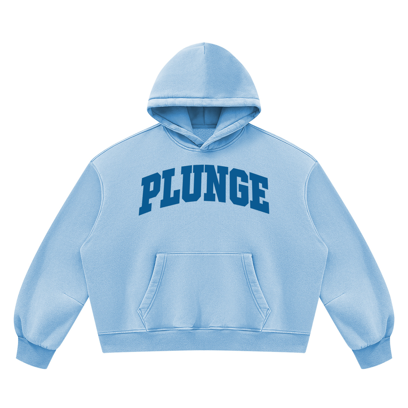 Unisex Vintage Wash Boxy Fleece Hoodie
