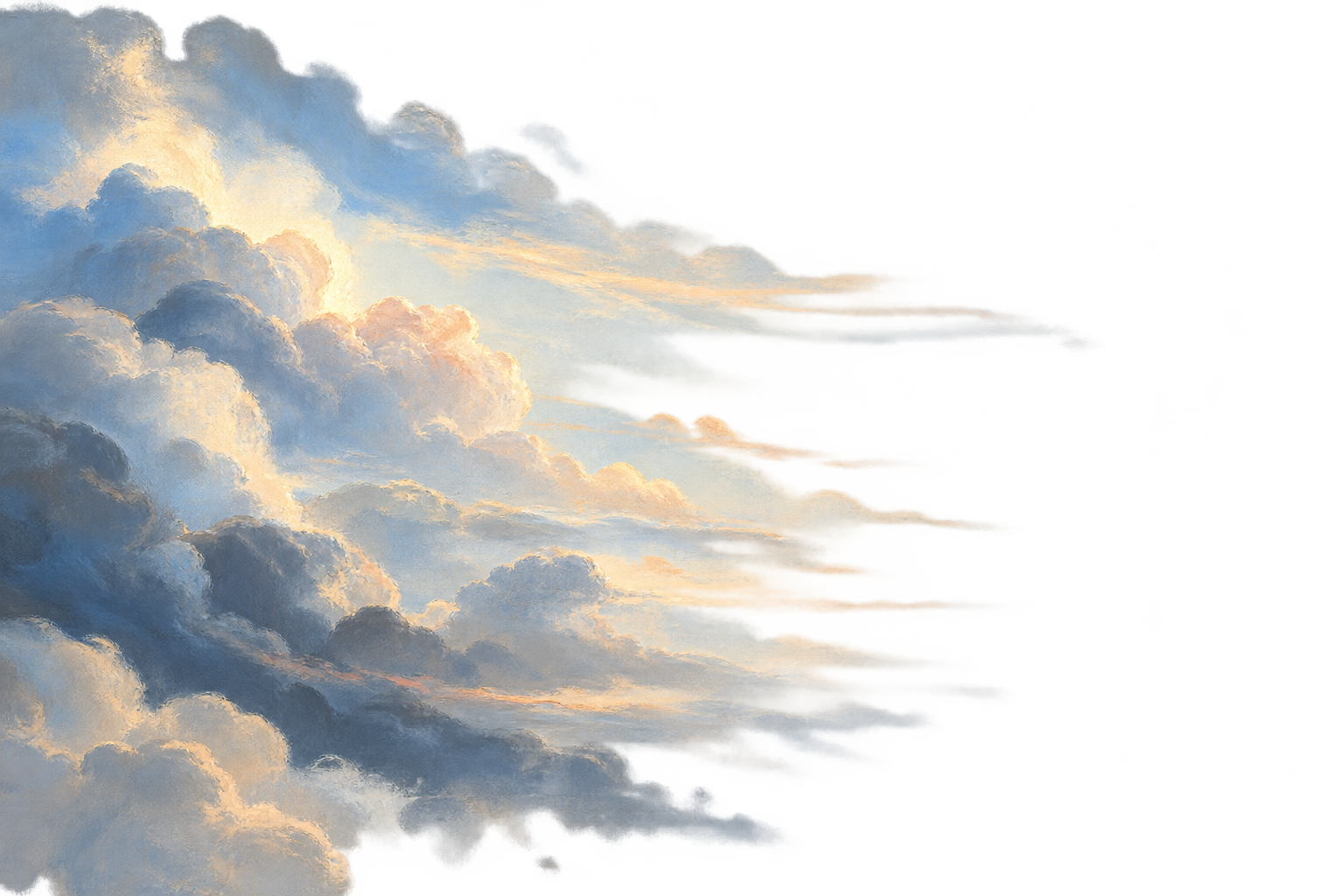 Clouds.