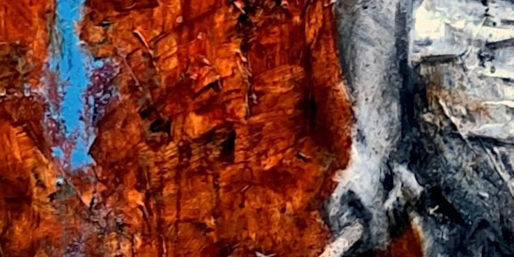 Prevailed - Detail of acrylic painting of Roger Maris during his historic pursuit of Babe Ruth's single-season home run record in 1961 by Jacob Secrest.