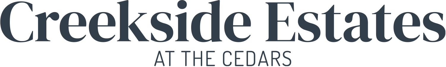 Creekside Estates at the Cedars logo