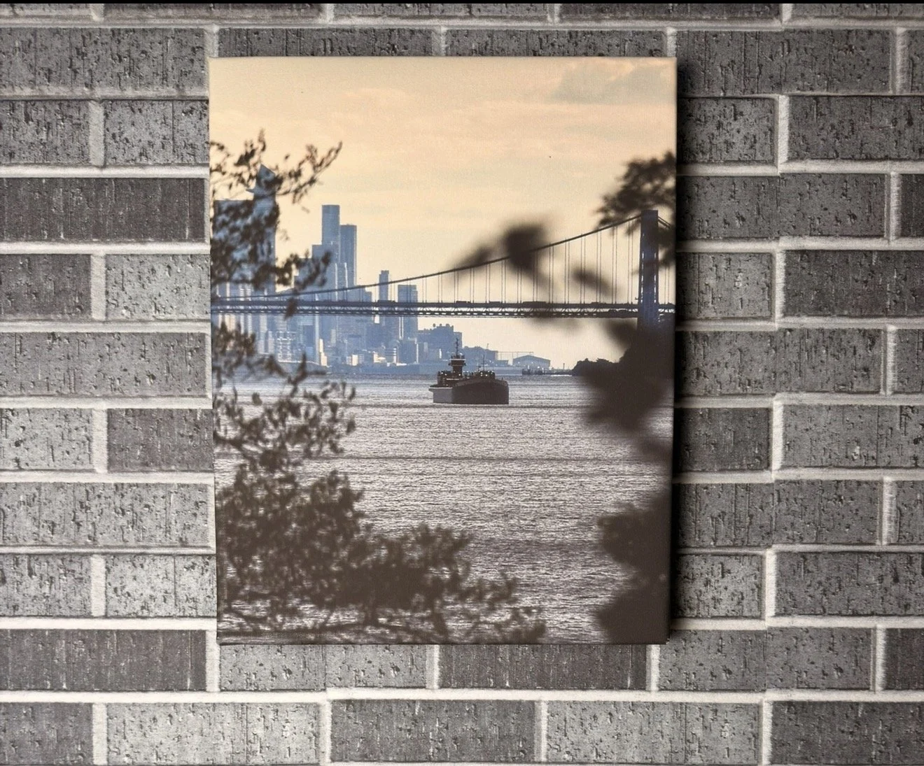 Downriver Canvas Print - 11 x 14