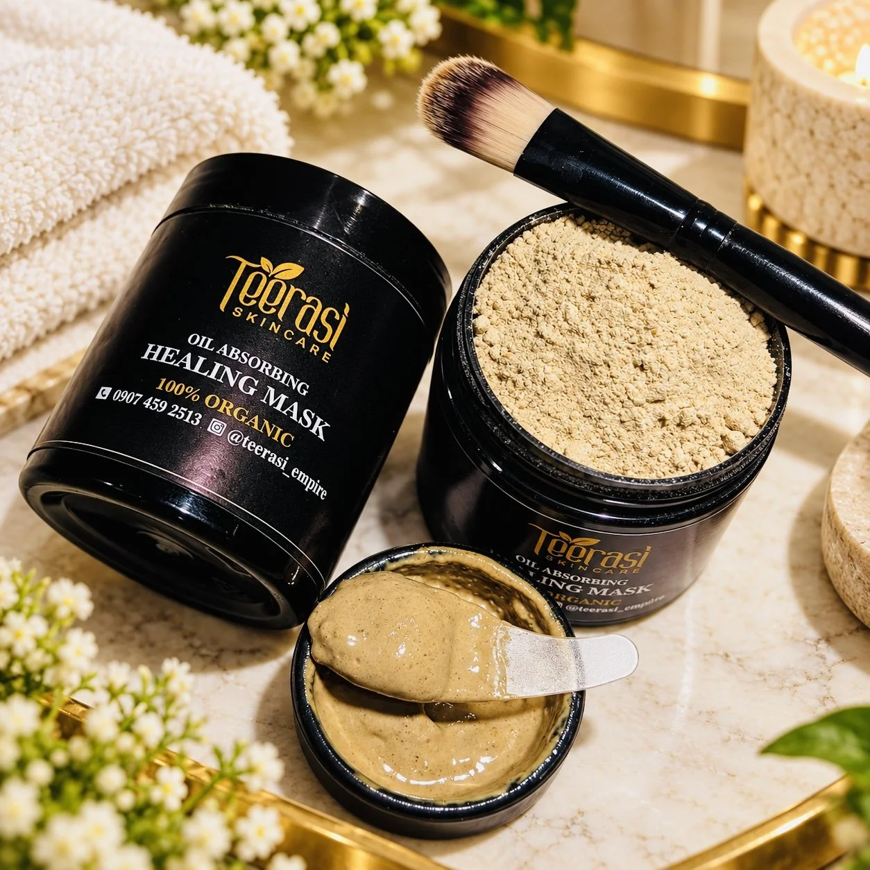 Oil Absorbing Healing Mask