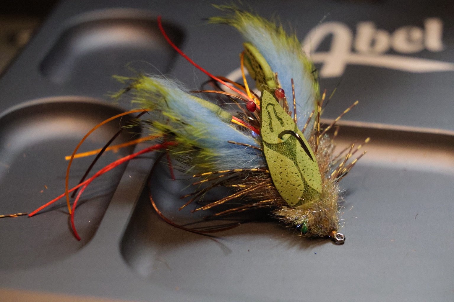 Hand-tied fly by Lee H. Blanton.