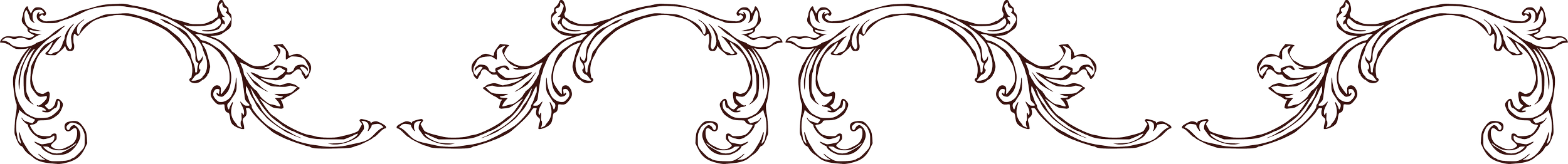 Ornate decorative border with intricate swirling patterns