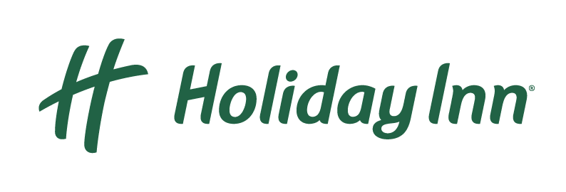Holiday Inn logo in green and black text.