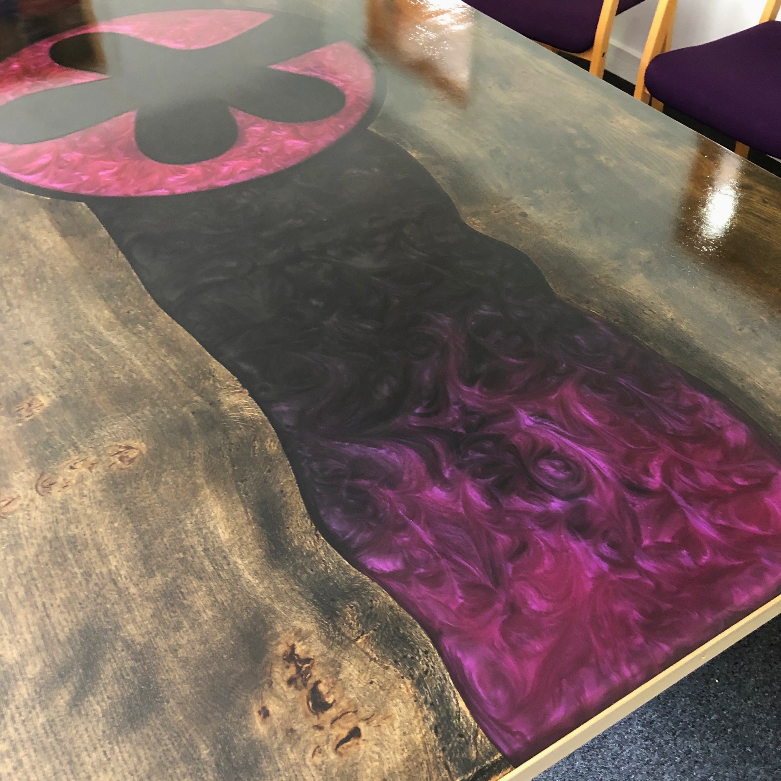 Logo Design Conference Table