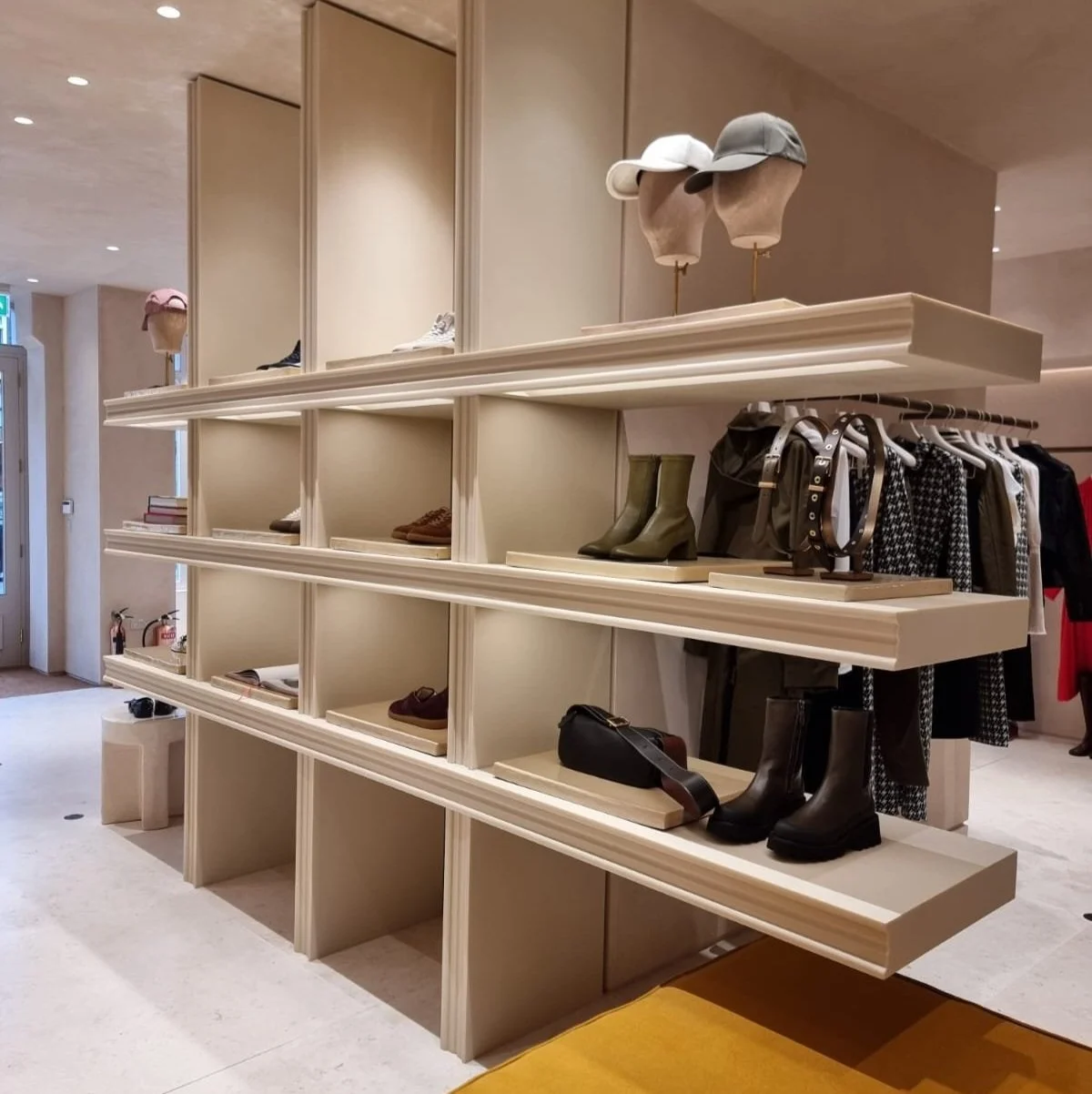 Shelving Unit and Cash Desk