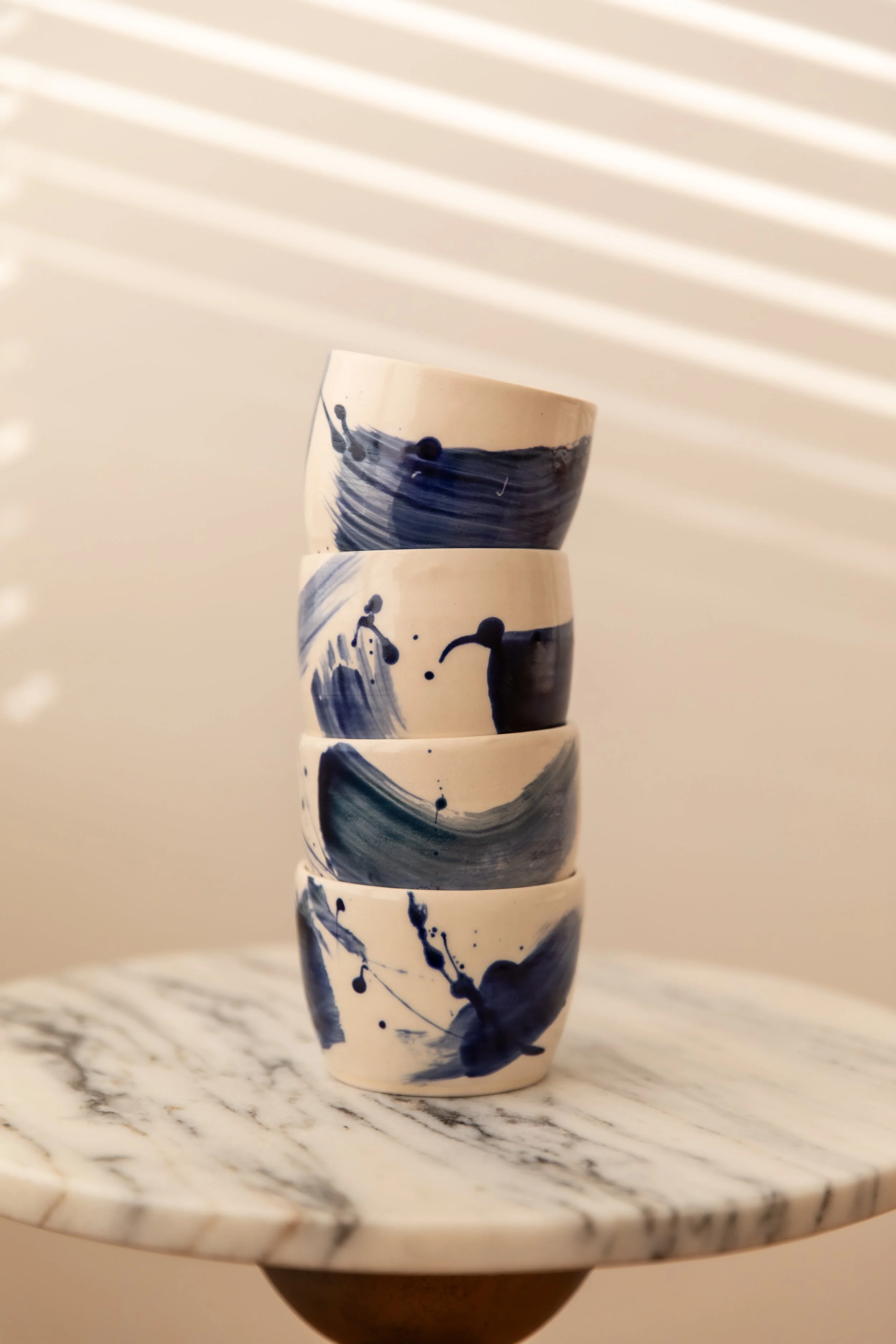 Indigo Cup Set