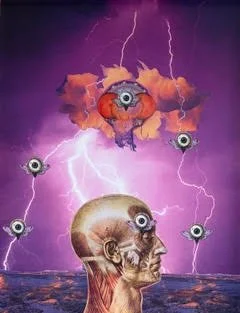 23
Artist: Peter Fodera
Title:  The Intuitive Heart 
Medium: Mix Media
Dimensions: 23 x 18 in.
 