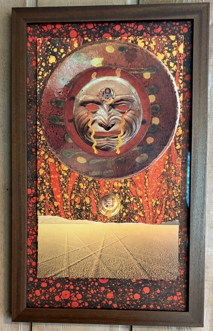 53
Artist: Peter Fodera
Title:  The Victimized Heart 
Medium: Mix Media
Dimensions: 26 x 16 in.
 