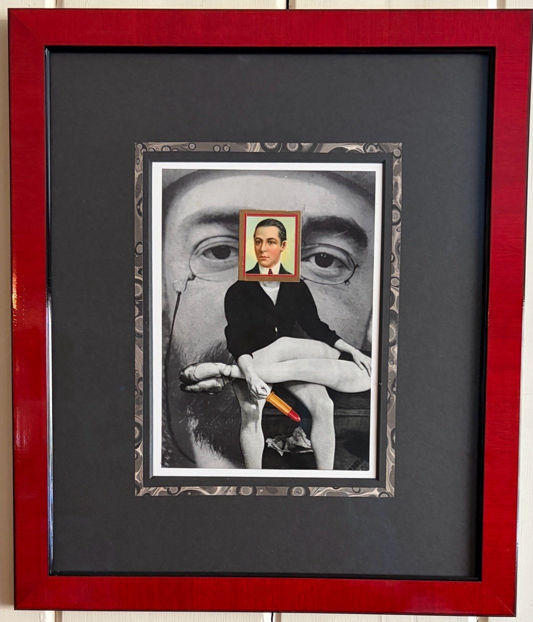 34
Artist: Peter Fodera
Title:  The Perfectionist Heart 
Medium: Mix Media
Dimensions: 19½ x 17 in.
 