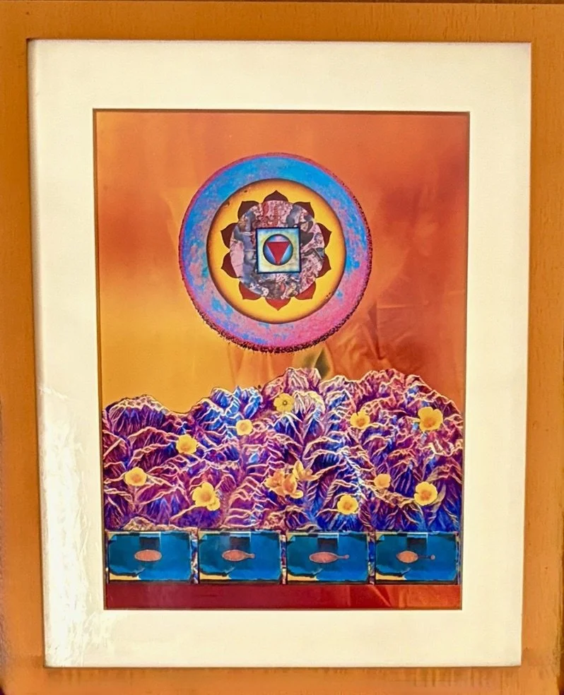09
Artist: Peter Fodera
Title:  Manipura Chakra 
Medium: Mix Media
Dimensions: 29½ x 24 x 2 in.
 SOLD | Donation to St. Mark's Church 