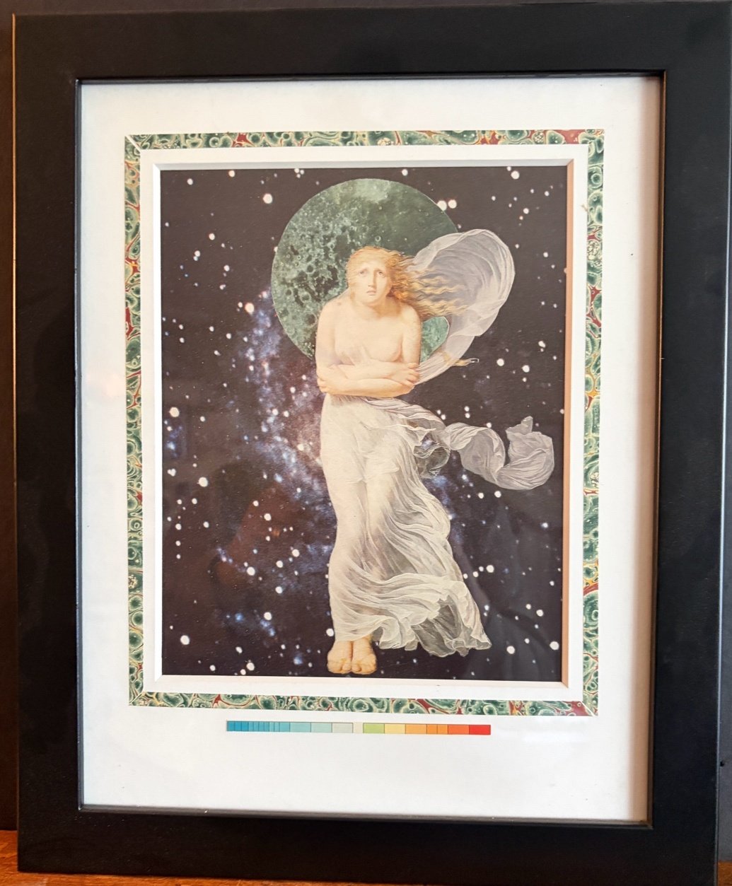 33
Artist: Peter Fodera
Title:  The Frightened Heart 
Medium: Mix Media
Dimensions: 16 x 13 in.
 