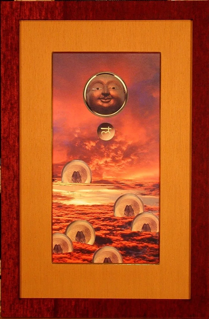 52
Artist: Peter Fodera
Title:  Om 
Medium: Mix Media
Dimensions: 26½ x 19½ x 2 in.
 