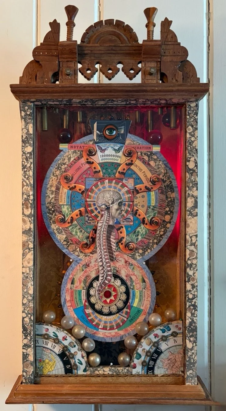 01
Artist: Peter Fodera
Title:  The Sensing Heart 
Medium: Mix Media
Dimensions: 27 x 12½ x 4 in.
 SOLD | Donation to St. Mark's Church 