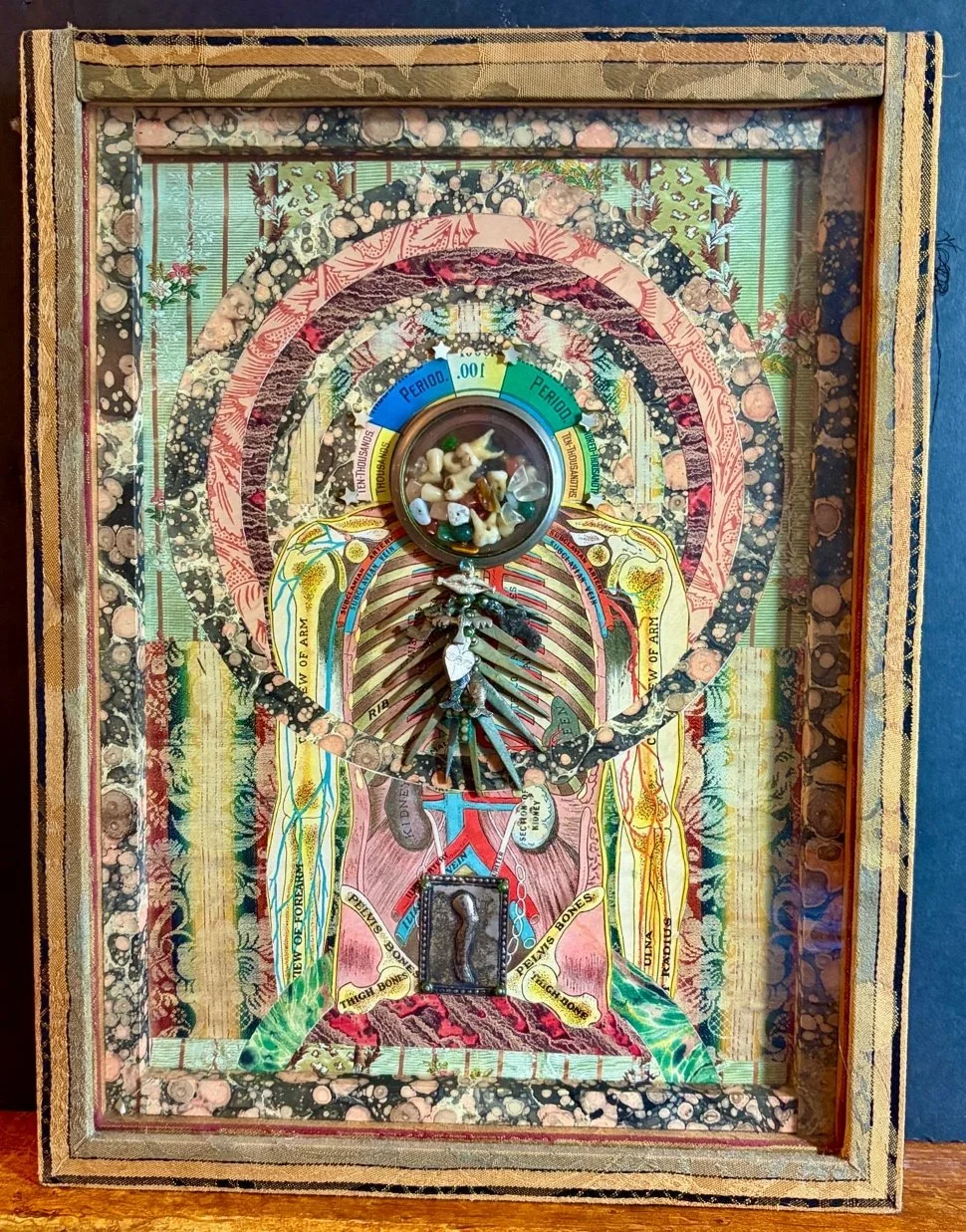 40
Artist: Peter Fodera
Title:  The Anatomical Heart 
Medium: Mix Media
Dimensions: 15½ x 11½ in.
 SOLD | Donation to St. Mark's Church 