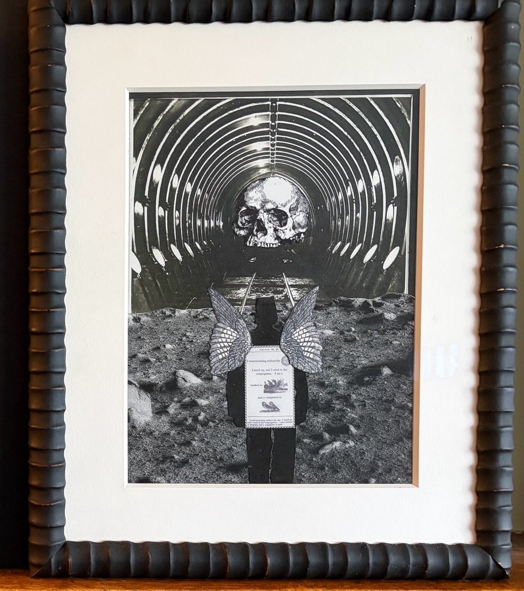 35
Artist: Peter Fodera
Title:  The Heart Taken Away 
Medium: Mix Media
Dimensions: 17 x 14 in.
 