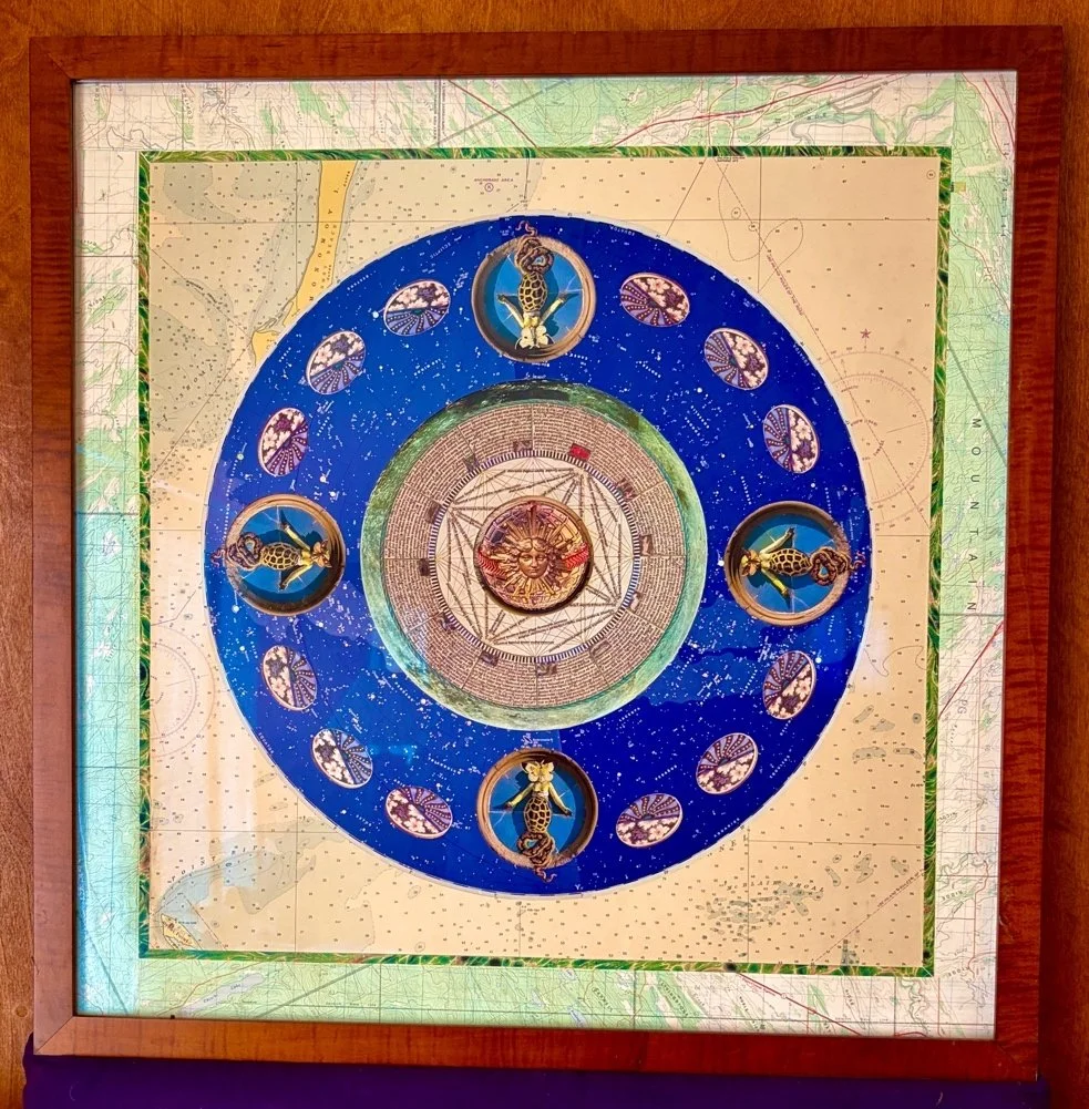 17
Artist: Peter Fodera
Title:  Untitled 
Medium: Mix Media
Dimensions: 30 in square
 