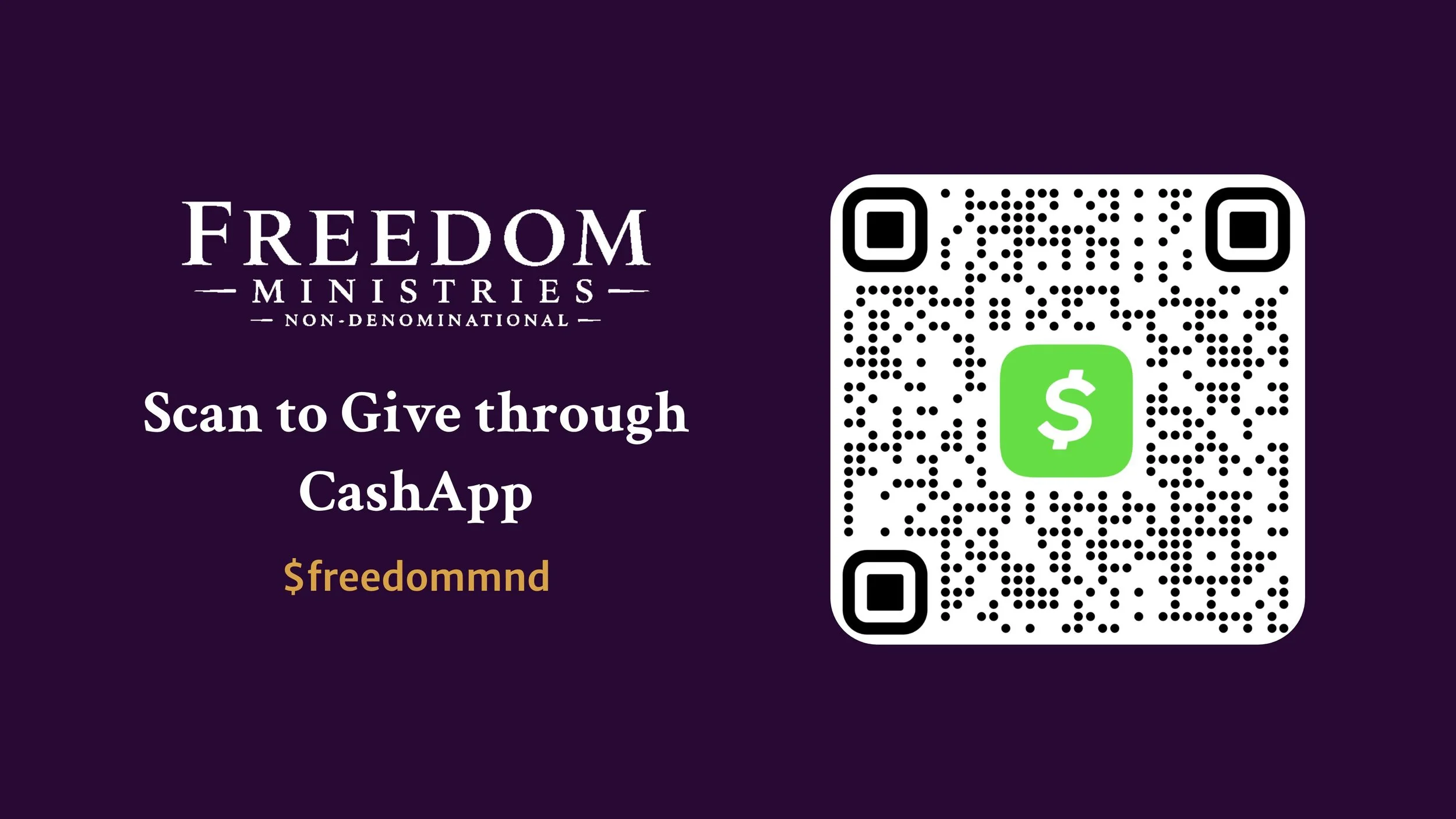 Scan Cash App QR Code Screen