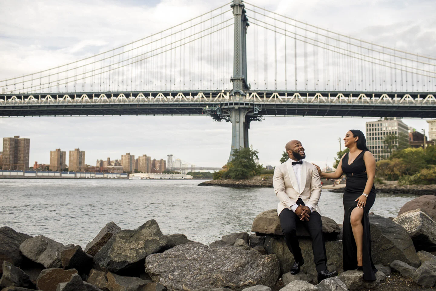DUMBO Park Brooklyn New York Engagement Session  (Copy)