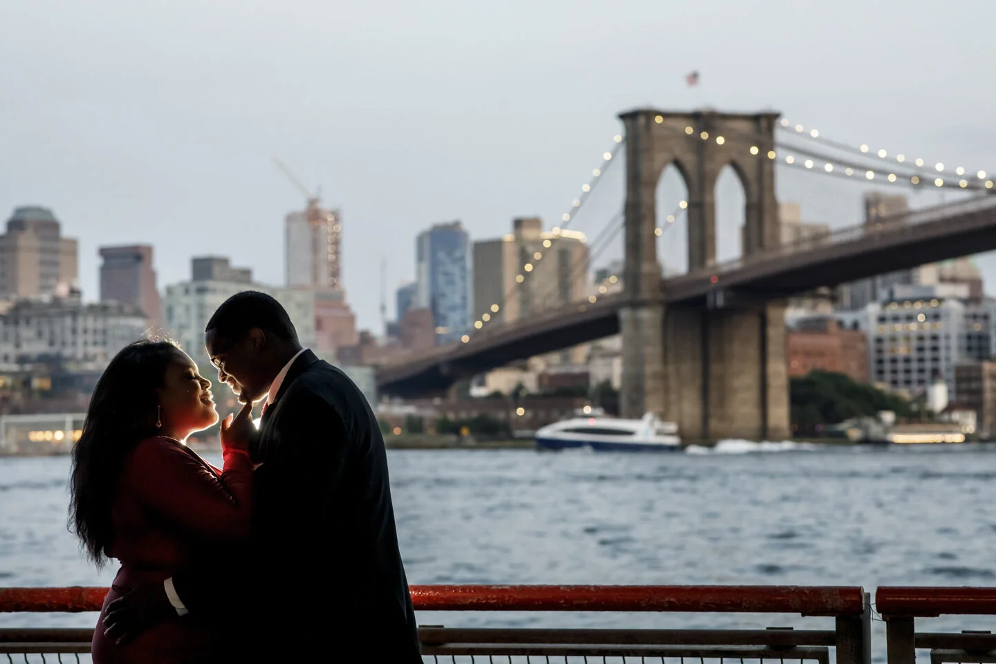 DUMBO Park Brooklyn New York Engagement Session  (Copy)