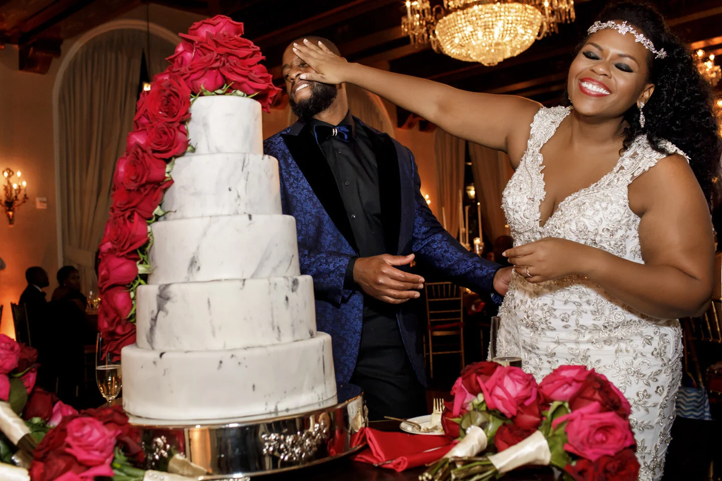 Bride and Groom Moment at Luxury St Regis Washington DC  (Copy)